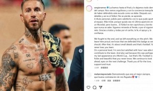 开云-无缘战皇马！拉莫斯社媒：痛苦又满足，这可能是我最后一届世俱杯